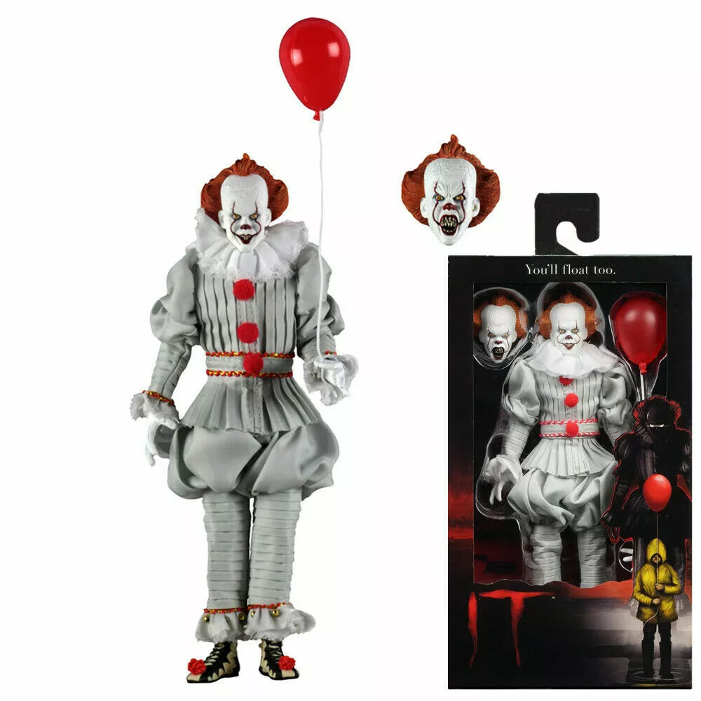 NECA IT - 8" Clothed Action Figure - Pennywise (2017) 4 NECA IT - 8" Clothed Action Figure - Pennywise (2017)