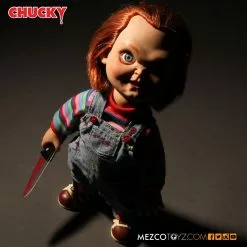 Halloween Mezco Toyz Sneering Chucky 15" Mega Good Guy Action Figure With Sound