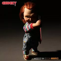 Halloween Mezco Toyz Sneering Chucky 15" Mega Good Guy Action Figure With Sound 13 Halloween Mezco Toyz Sneering Chucky 15