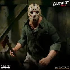 Halloween Jason Voorhees Mezco Toys One:12 Friday The 13th Part 3 Action Figure