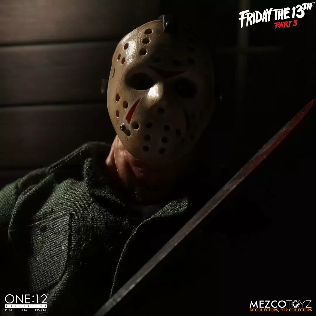 Halloween Jason Voorhees Mezco Toys One:12 Friday The 13th Part 3 Action Figure 6 Halloween Jason Voorhees Mezco Toys One:12 Friday The 13th Part 3 Action Figure