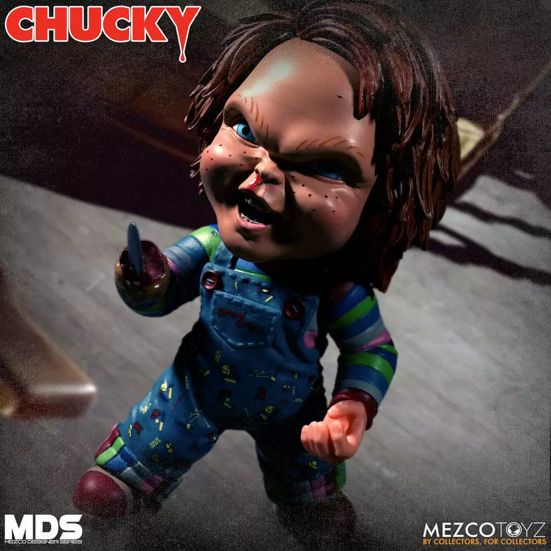 Mezco Chucky Designer Series Deluxe MDS Childs Play Action Figure Halloween 4 Mezco Chucky Designer Series Deluxe MDS Childs Play Action Figure Halloween
