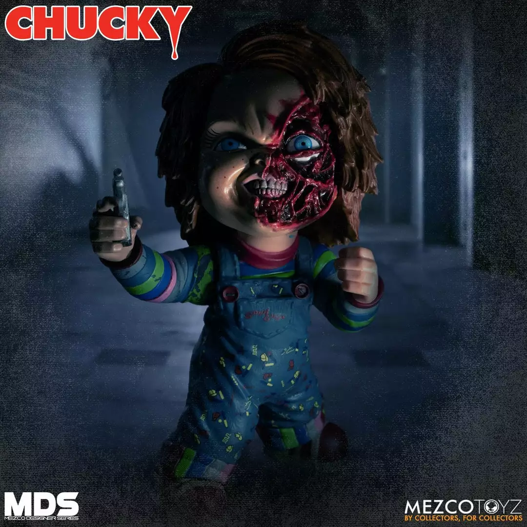Mezco Chucky Designer Series Deluxe MDS Childs Play Action Figure Halloween 6 Mezco Chucky Designer Series Deluxe MDS Childs Play Action Figure Halloween