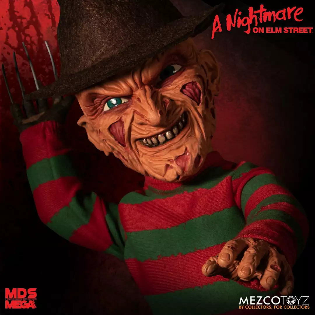 Mezco Freddy Krueger A Nightmare On Elm Street: 15" Mega Scale Talking Figure 6 Mezco Freddy Krueger A Nightmare On Elm Street: 15" Mega Scale Talking Figure