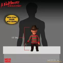 Mezco Freddy Krueger A Nightmare On Elm Street: 15" Mega Scale Talking Figure 15 Mezco Freddy Krueger A Nightmare On Elm Street: 15