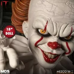 Mezco IT Pennywise Roto Plush Designer Series Figure MDS Doll Halloween 13 Mezco IT Pennywise Roto Plush Designer Series Figure MDS Doll Halloween