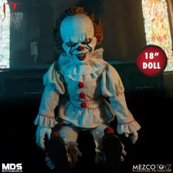 Mezco IT Pennywise Roto Plush Designer Series Figure MDS Doll Halloween 15 Mezco IT Pennywise Roto Plush Designer Series Figure MDS Doll Halloween