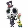 The World Of Miss Mindy Nightmare Before Christmas Jack Skellington With Present World Of Miss Mindy Vinyl Figurine Halloween