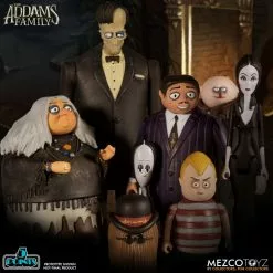 Mezco The Addams Family Set Of 4 (8 Characters) By 5 Point