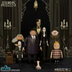 Mezco The Addams Family Set Of 4 (8 Characters) By 5 Point