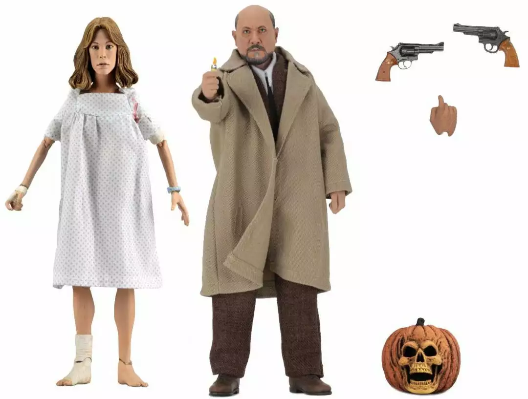 NECA Halloween 2 - Doctor Loomis & Laurie Strode 2-Pack 4 NECA Halloween 2 - Doctor Loomis & Laurie Strode 2-Pack