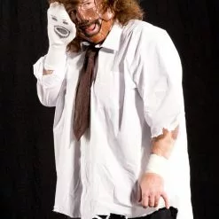 Halloween Mankind WWE World Wrestling Mask By Trick Or Treat Studios