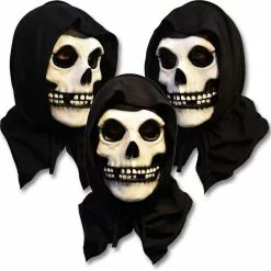 Halloween Misfits The Fiend Mask Black Version By Trick Or Treat Studios