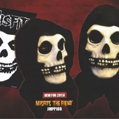 Halloween Misfits The Fiend Mask Black Version By Trick Or Treat Studios