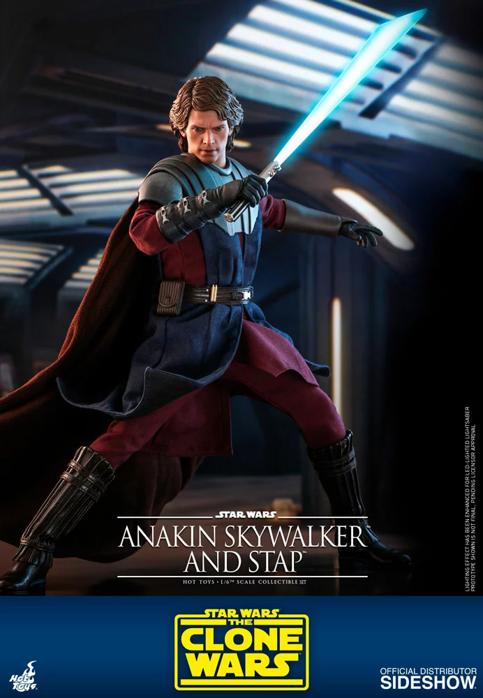 Hot Toys Hot Toys Limited Anakin Skywalker And STAP Sixth Scale Figure Set 4 Hot Toys Hot Toys Limited Anakin Skywalker And STAP Sixth Scale Figure Set