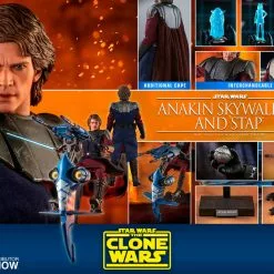 Hot Toys Hot Toys Limited Anakin Skywalker And STAP Sixth Scale Figure Set 20 Hot Toys Hot Toys Limited Anakin Skywalker And STAP Sixth Scale Figure Set