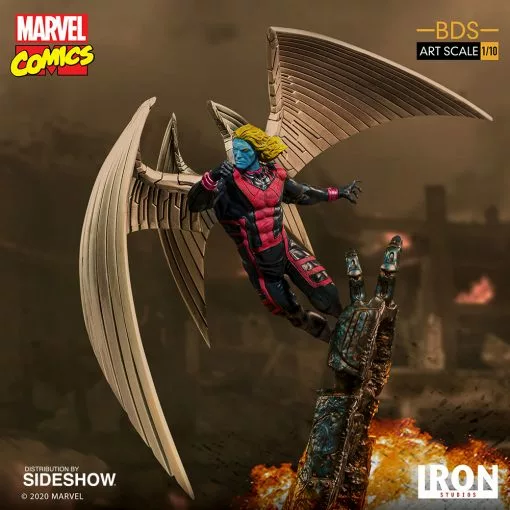 Iron Studios Archangel X-Men Marvel Comics 1:10 Scale Statue