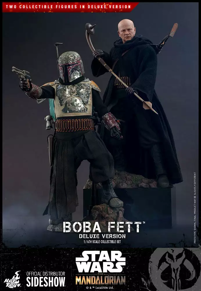 Hot Toys Boba Fett The Mandalorian Deluxe Sixth Scale Figure Set Hot Toys Limited 3 Hot Toys Boba Fett The Mandalorian Deluxe Sixth Scale Figure Set Hot Toys Limited