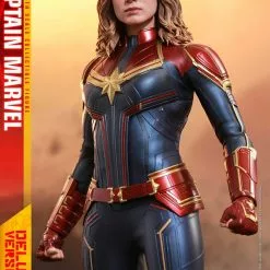 Hot Toys Limited Hot Toys Captain Marvel Deluxe Version Sixth Scale Figure