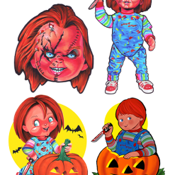 Trick Or Treat Studios Chucky Child's Play Wall Decor Series 1 Halloween Collection