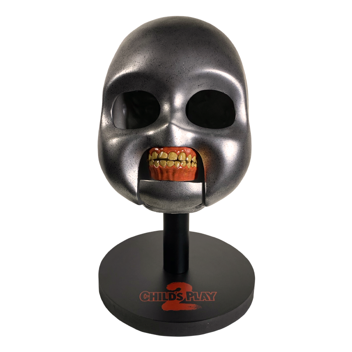 Trick Or Treat Studios CHILD'S PLAY 2 - CHUCKY SKULL GOOD GUY'S SKULL PROP Halloween 3 Trick Or Treat Studios CHILD'S PLAY 2 - CHUCKY SKULL GOOD GUY'S SKULL PROP Halloween