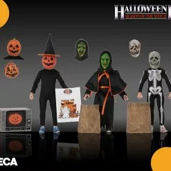 NECA Halloween III - 8" Scale Clothed Figure- Season Of The Witch - 3 Pack