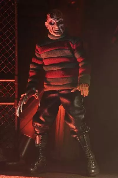NECA Nightmare On Elm Street - 8" Clothed Figure - New Nightmare Freddy Halloween 5 NECA Nightmare On Elm Street - 8" Clothed Figure - New Nightmare Freddy Halloween