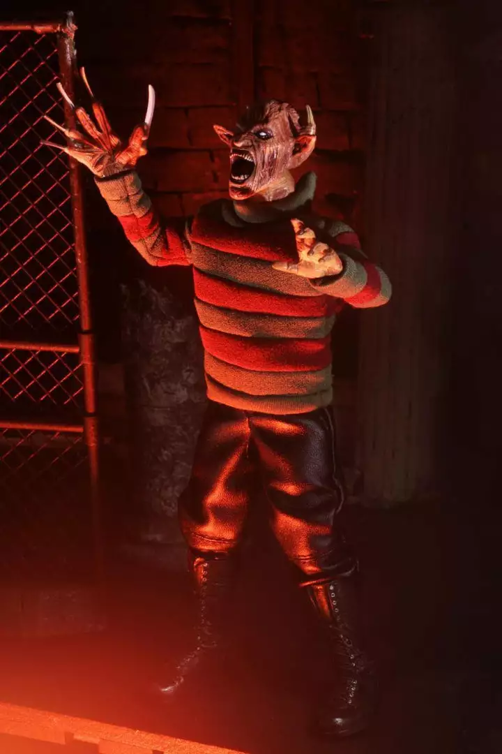 NECA Nightmare On Elm Street - 8" Clothed Figure - New Nightmare Freddy Halloween 7 NECA Nightmare On Elm Street - 8" Clothed Figure - New Nightmare Freddy Halloween
