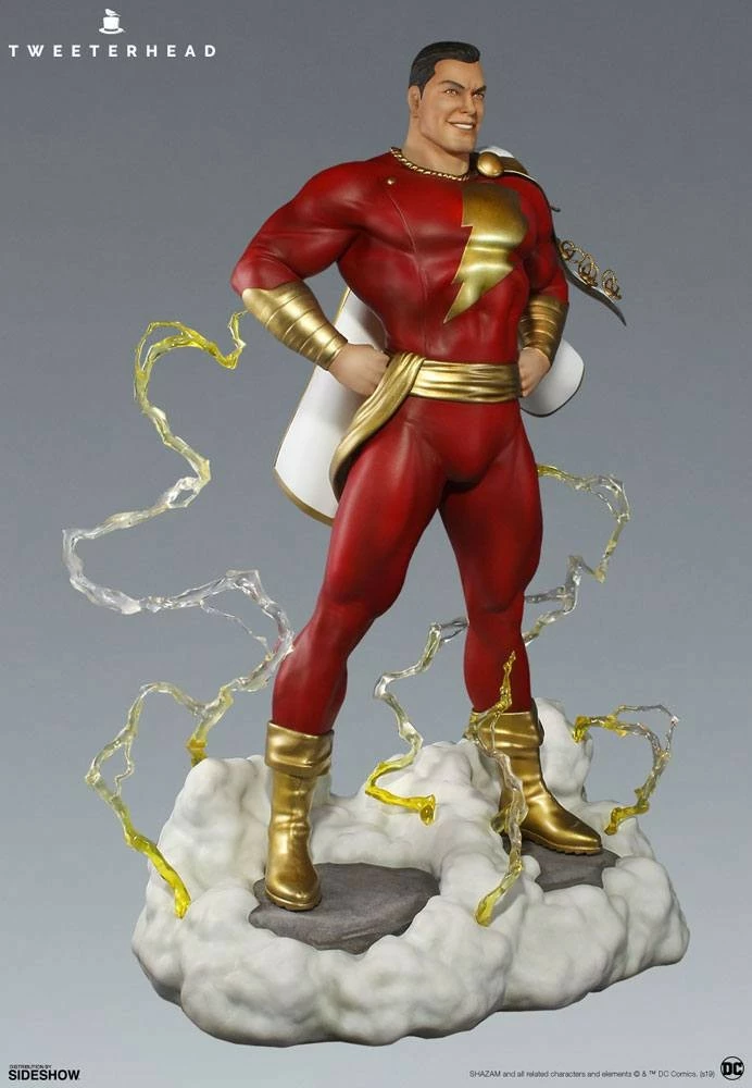 TweeterHead Shazam Exclusive Super Powers DC Comics Maquette 6 TweeterHead Shazam Exclusive Super Powers DC Comics Maquette