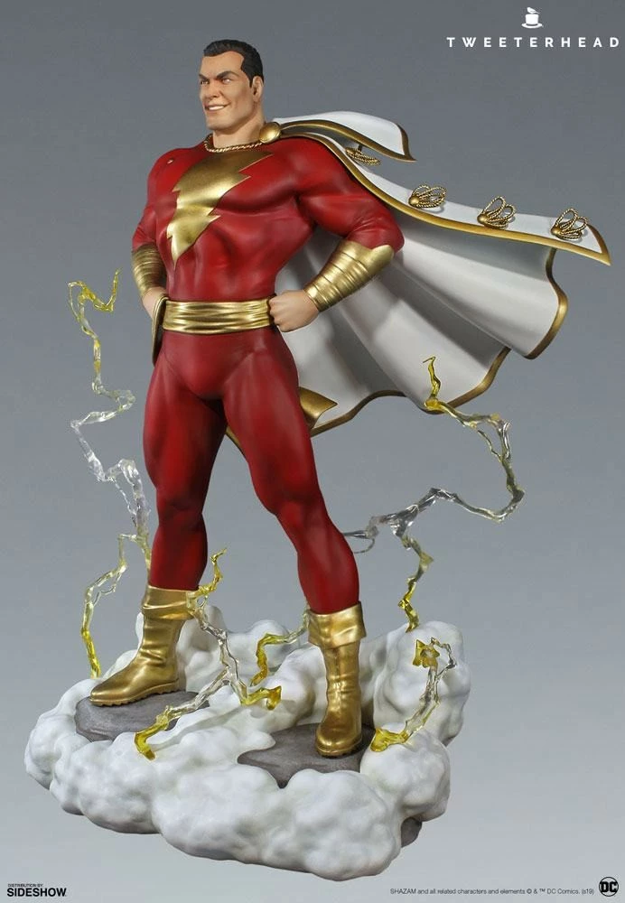 TweeterHead Shazam Exclusive Super Powers DC Comics Maquette 7 TweeterHead Shazam Exclusive Super Powers DC Comics Maquette