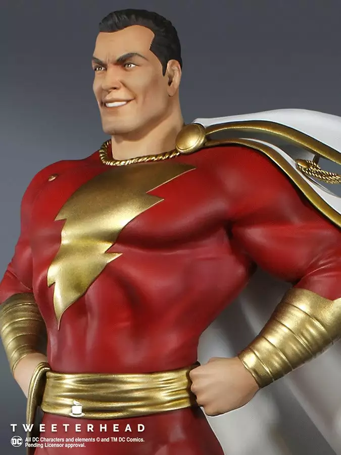TweeterHead Shazam Exclusive Super Powers DC Comics Maquette 10 TweeterHead Shazam Exclusive Super Powers DC Comics Maquette