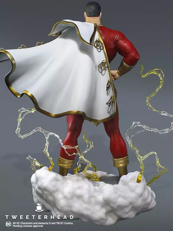 TweeterHead Shazam Exclusive Super Powers DC Comics Maquette 5 TweeterHead Shazam Exclusive Super Powers DC Comics Maquette