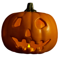 Halloween 1978 Micheal Myers Light Up Pumpkin Prop Replica By Trick Or Treat Studios