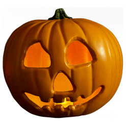 Halloween II Micheal Myers Light Up Pumpkin Prop Replica By Trick Or Treat Studios