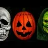 Halloween III Season Of The Witch GLOW In The DARK Mask Set By Trick Or Treat Studios