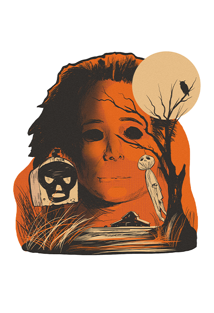 Trick Or Treat Studios Halloween 4: The Return Of Michael Myers Wall Decor 7 Trick Or Treat Studios Halloween 4: The Return Of Michael Myers Wall Decor