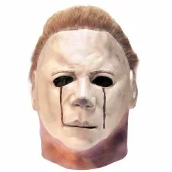 Halloween II Micheal Myers Blood Tears Deluxe Mask By Trick Or Treat Studios