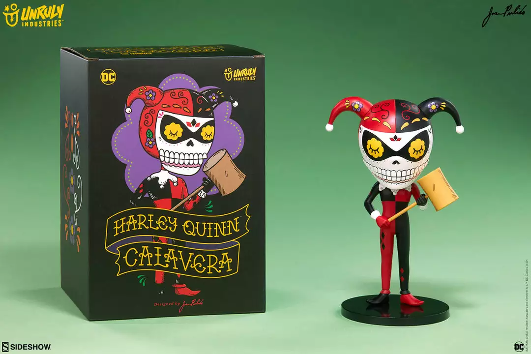 Sideshow Collectibles Harley Quinn Calavera Designer Toy 8 Sideshow Collectibles Harley Quinn Calavera Designer Toy