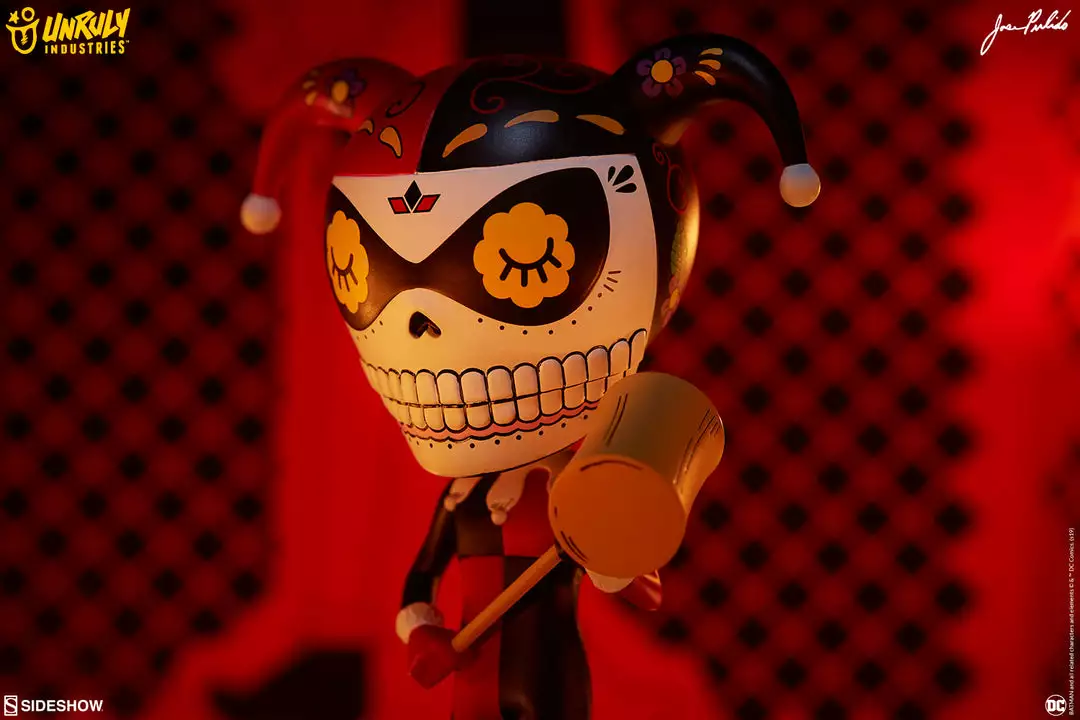 Sideshow Collectibles Harley Quinn Calavera Designer Toy 12 Sideshow Collectibles Harley Quinn Calavera Designer Toy