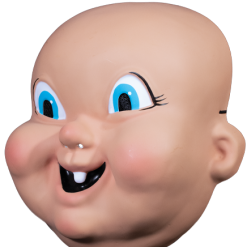 Happy Death Day 2U Mascot Mask "Clean Version" By Trick Or Treat Studios