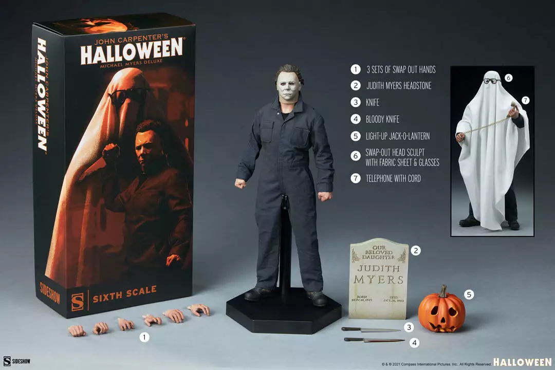 Sideshow Collectibles Halloween 1978 Michael Myers Deluxe Sixth Scale Figure 14 Sideshow Collectibles Halloween 1978 Michael Myers Deluxe Sixth Scale Figure