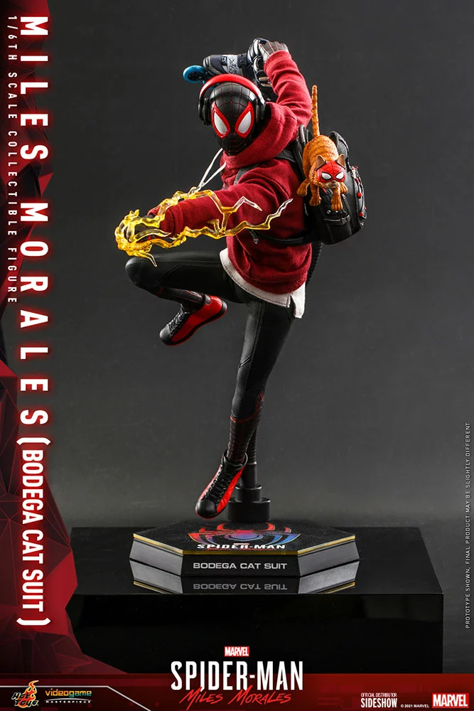 Hot Toys Miles Morales Spider-Man Bodega Cat Suit 1/6 Scale Figure Hot Toys Limited 4 Hot Toys Miles Morales Spider-Man Bodega Cat Suit 1/6 Scale Figure Hot Toys Limited