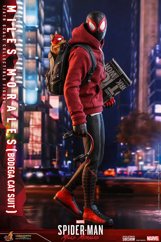 Hot Toys Miles Morales Spider-Man Bodega Cat Suit 1/6 Scale Figure Hot Toys Limited 3 Hot Toys Miles Morales Spider-Man Bodega Cat Suit 1/6 Scale Figure Hot Toys Limited
