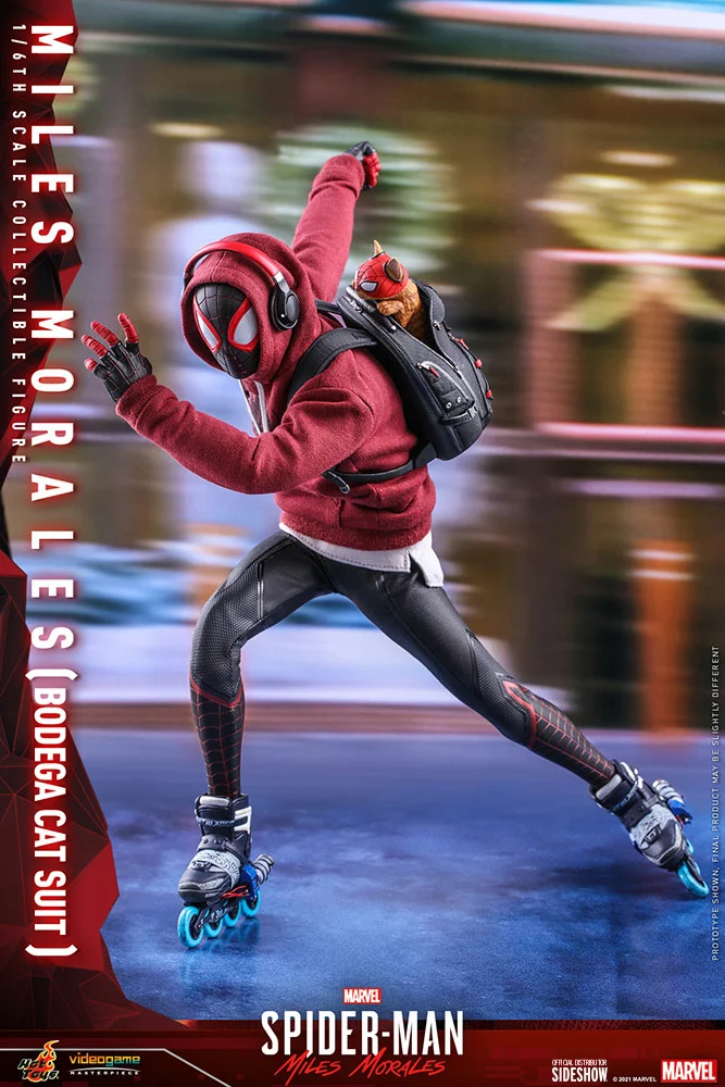 Hot Toys Miles Morales Spider-Man Bodega Cat Suit 1/6 Scale Figure Hot Toys Limited 9 Hot Toys Miles Morales Spider-Man Bodega Cat Suit 1/6 Scale Figure Hot Toys Limited