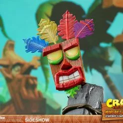 First 4 Figures Crash Bandicoot Mini Aku Aku Mask Statue