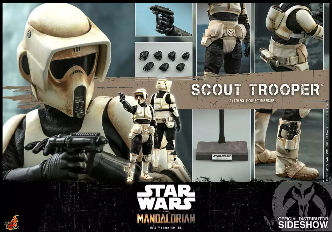 Hot Toys The Mandalorian Scout Trooper Sixth Scale Figure 7 Hot Toys The Mandalorian Scout Trooper Sixth Scale Figure