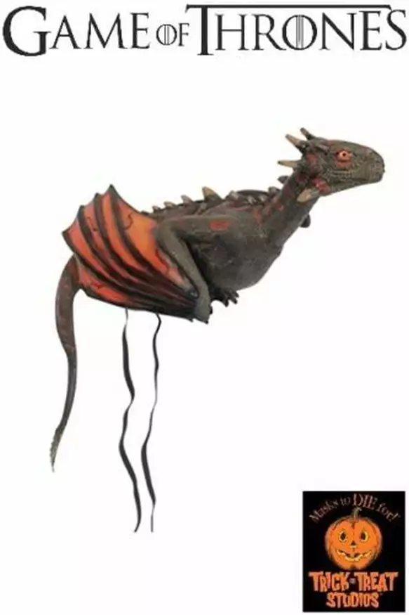 Game Of Thrones Dragon Shoulder Drogon Prop By Trick Or Treat Studios Halloween 5 Game Of Thrones Dragon Shoulder Drogon Prop By Trick Or Treat Studios Halloween
