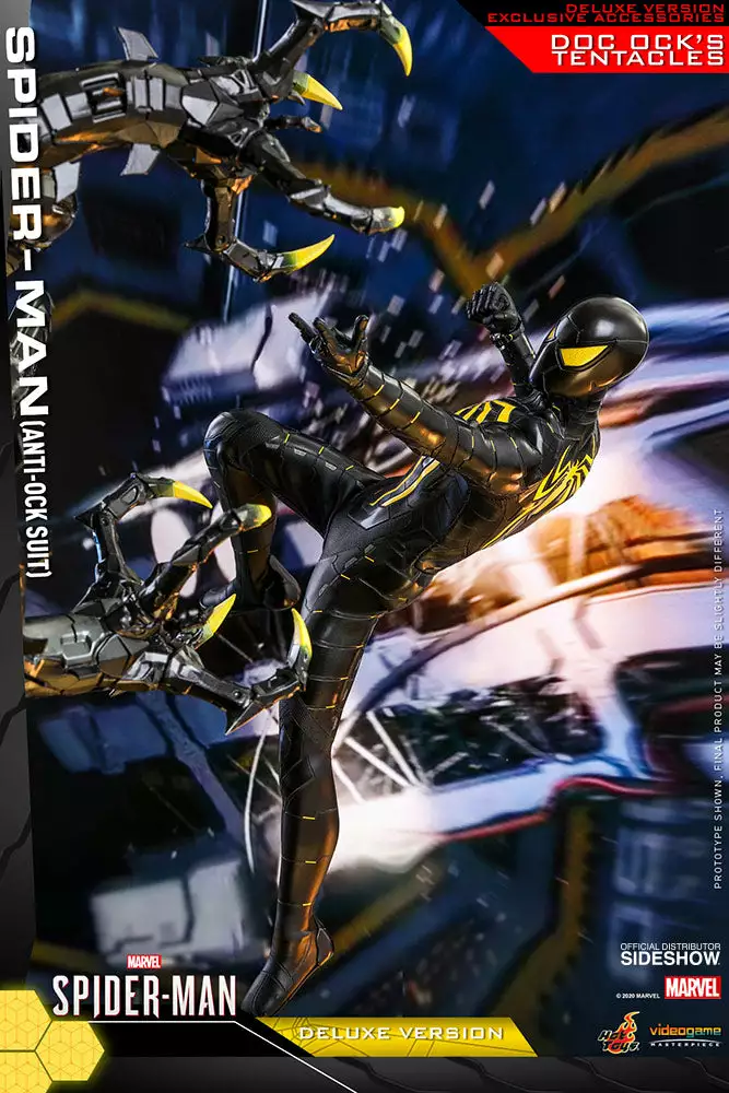 Hot Toys Spider-Man (Anti-Ock Suit) DELUXE Sixth Scale Figure Hot Toys Limited 4 Hot Toys Spider-Man (Anti-Ock Suit) DELUXE Sixth Scale Figure Hot Toys Limited