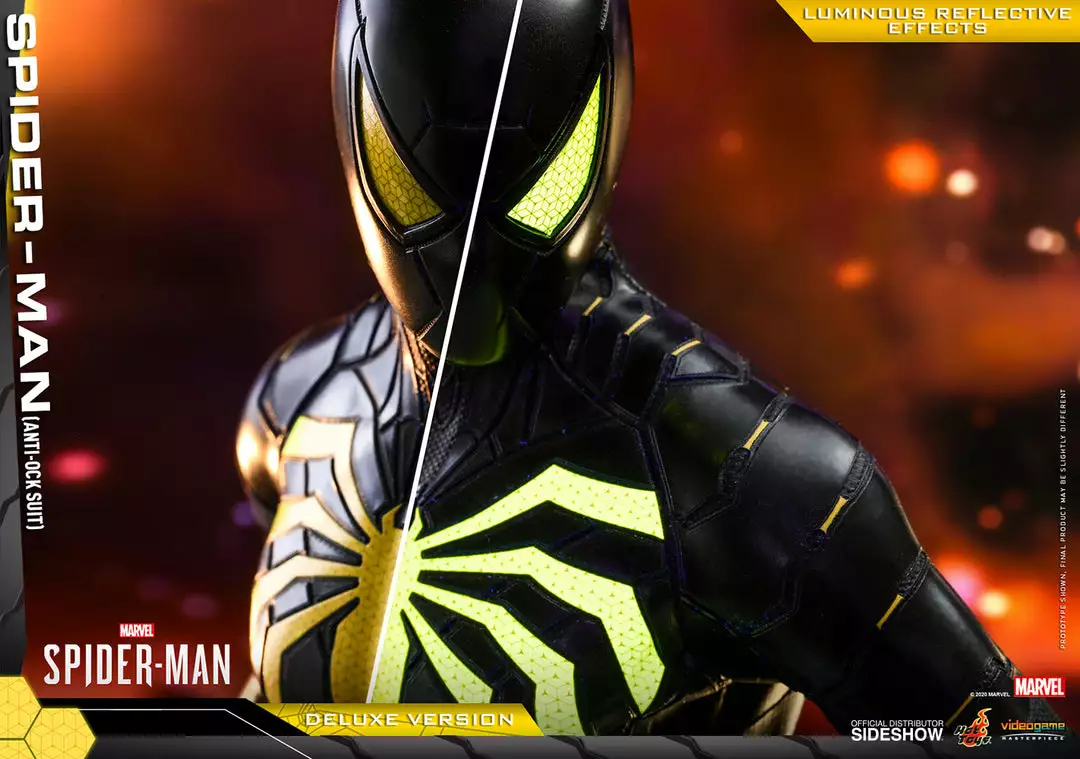 Hot Toys Spider-Man (Anti-Ock Suit) DELUXE Sixth Scale Figure Hot Toys Limited 9 Hot Toys Spider-Man (Anti-Ock Suit) DELUXE Sixth Scale Figure Hot Toys Limited