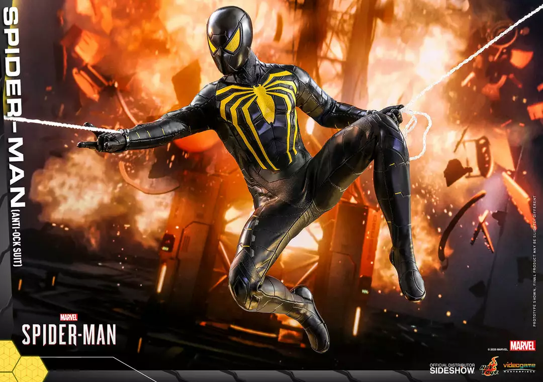 Hot Toys Spider-Man (Anti-Ock Suit) Sixth Scale Figure 4 Hot Toys Spider-Man (Anti-Ock Suit) Sixth Scale Figure